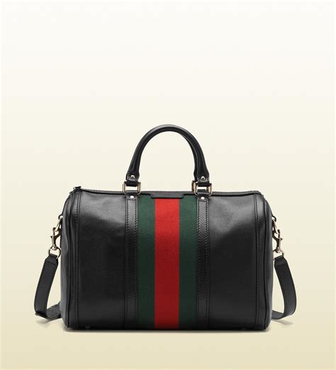 bauletto gucci pelle nero|borse bauletto donna.